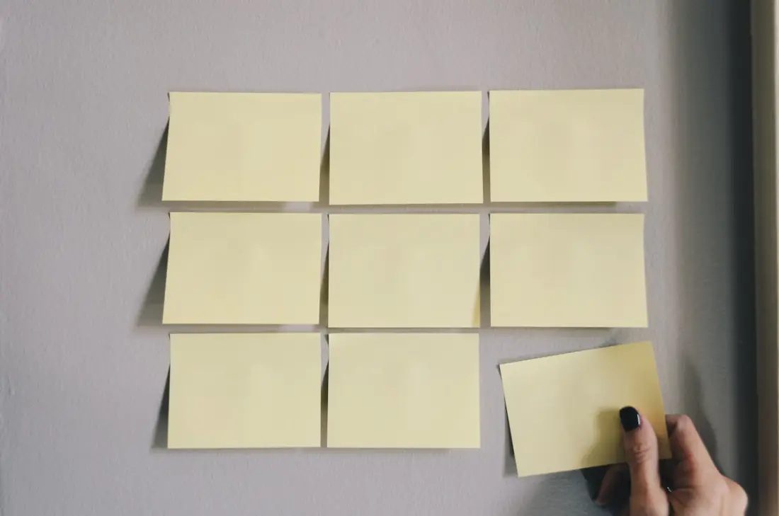 Bureau de travail lors d'un changement d'image de marque